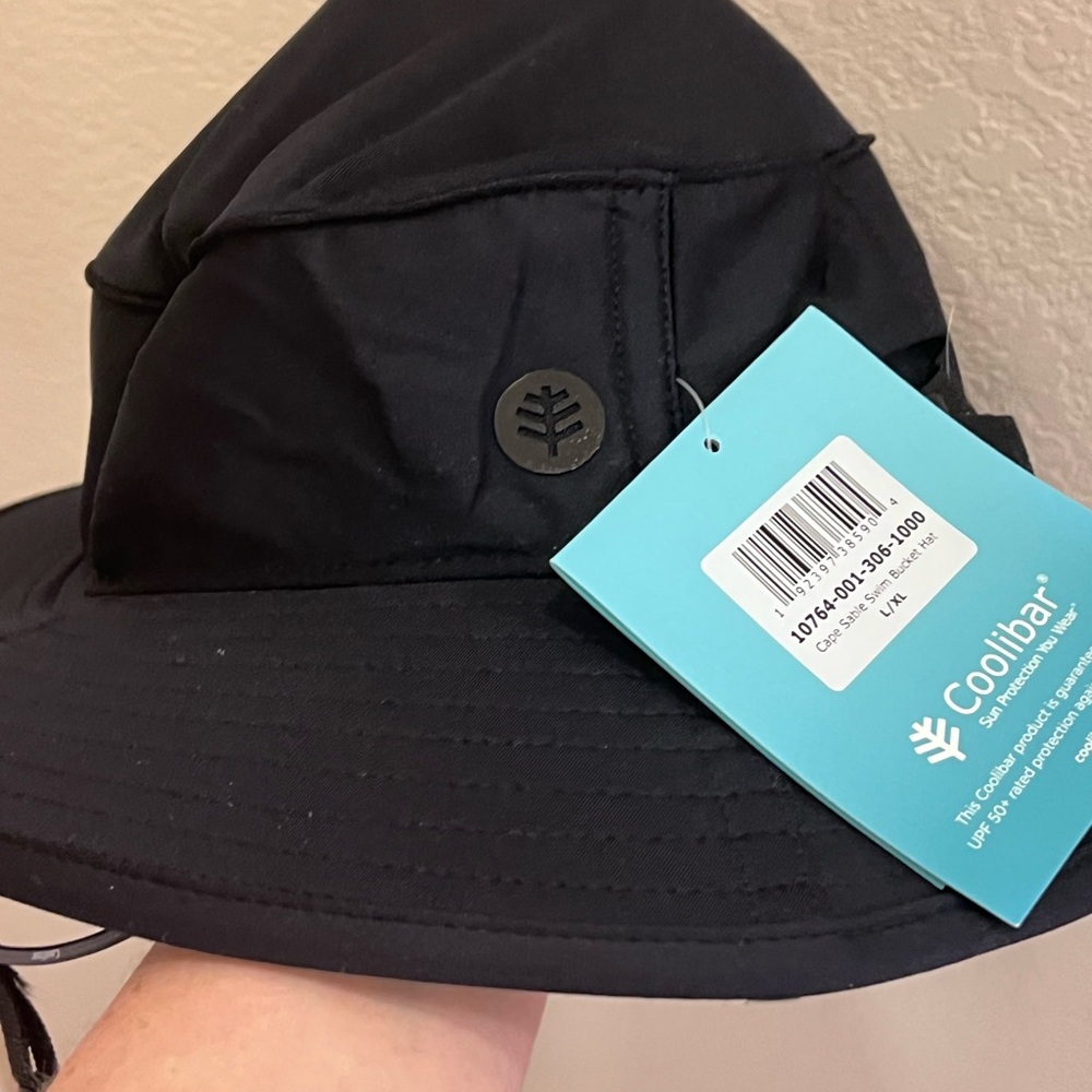 Coolibar Classic Black Sun Hat